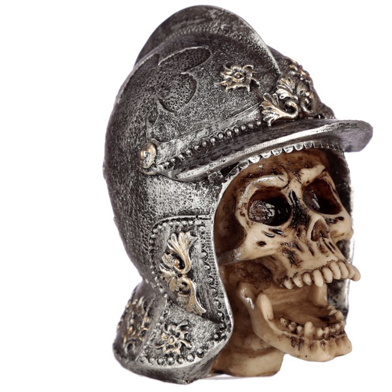 Keltische Gothic Totenköpfe 2er SetSkull Totenschädel Figur Deko