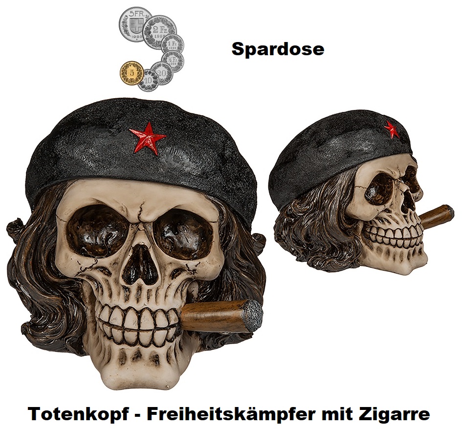 Keltische Gothic Totenköpfe 2er SetSkull Totenschädel Figur Deko